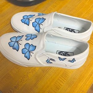 Butterfly Vans (Never Worn)
